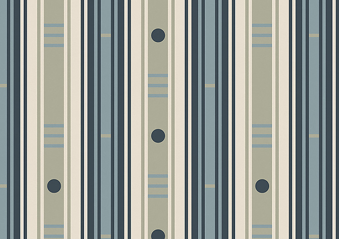 The British Stripe Co. William, Polzeath No.1 - Twist&Fit Roman Blind - Image 8
